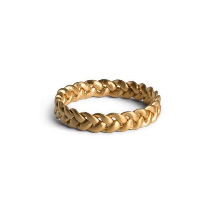 medium braided ring