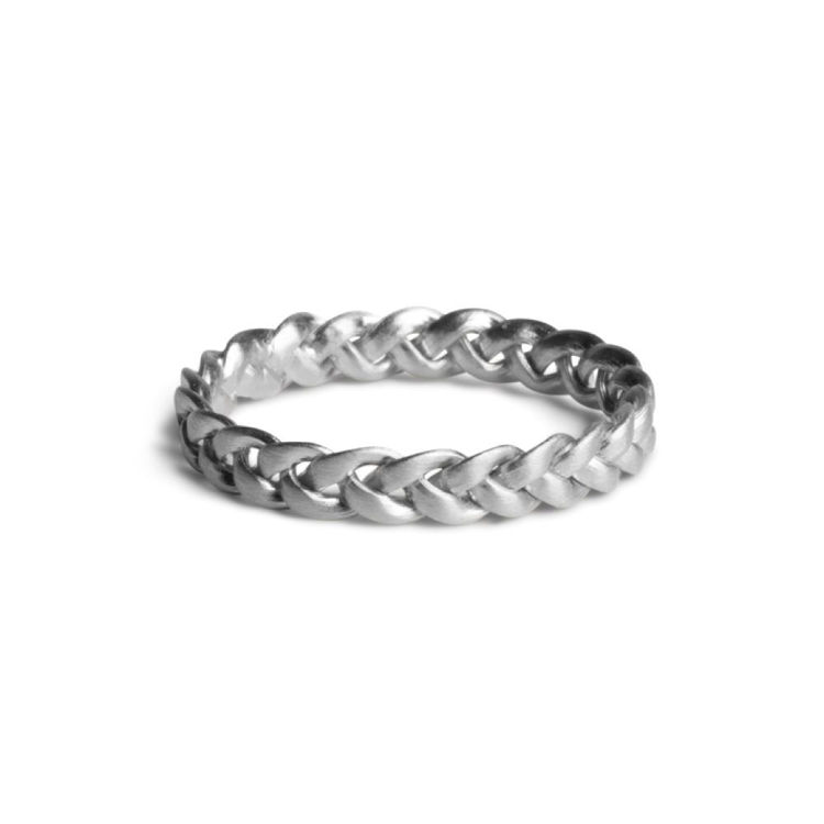 medium braided ring