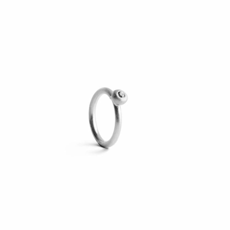 diamond twist earring