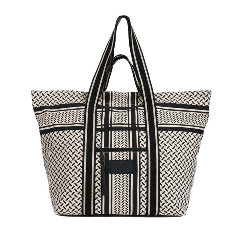 Lala Berlin Tote Max shopper kufiya print 1099,- online hos Milium