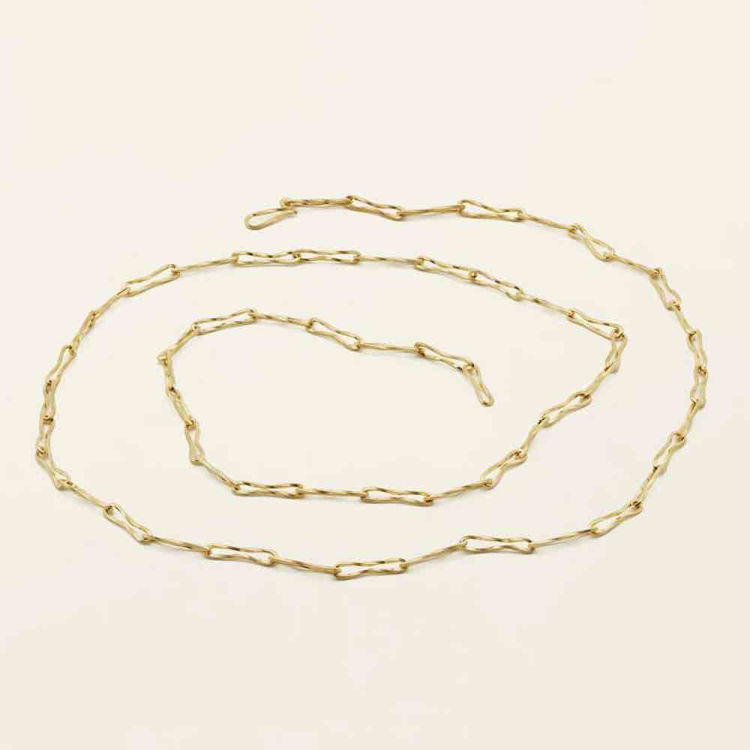 Thin flow necklace