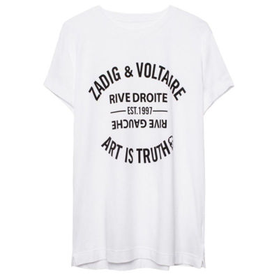 Zadig & voltaire logo t-shirt