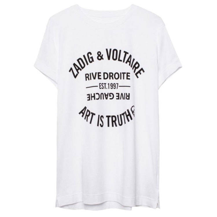 Zadig & voltaire logo t-shirt