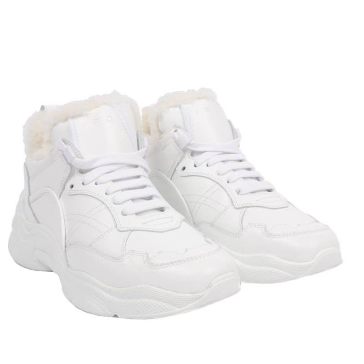 Curverrunner sneakers w fur