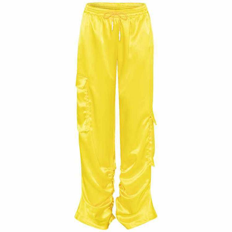 pants heavy satin