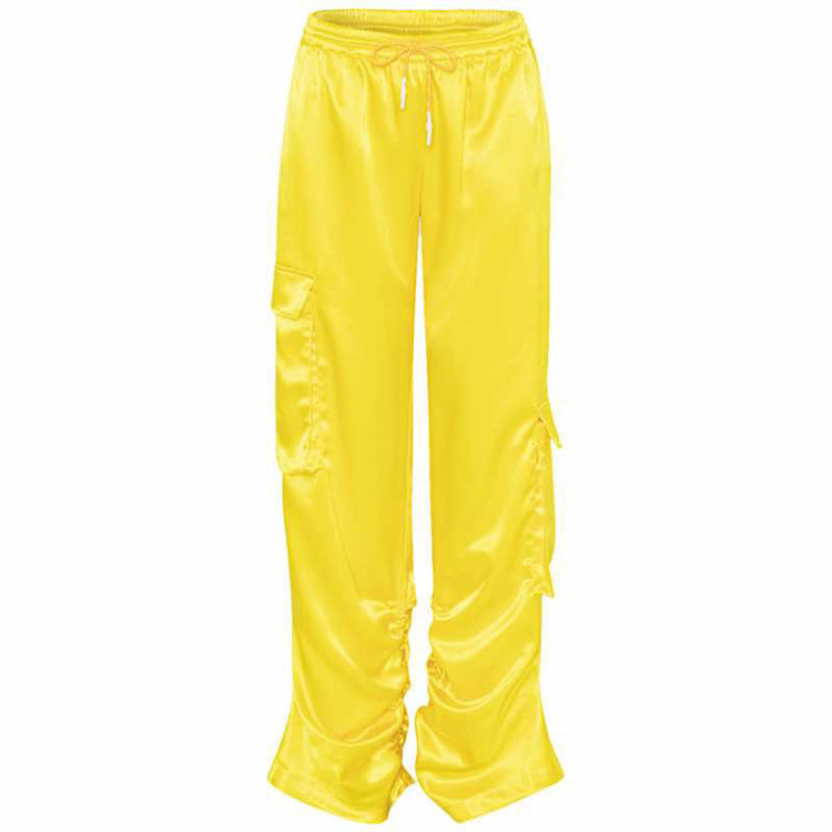 pants heavy satin