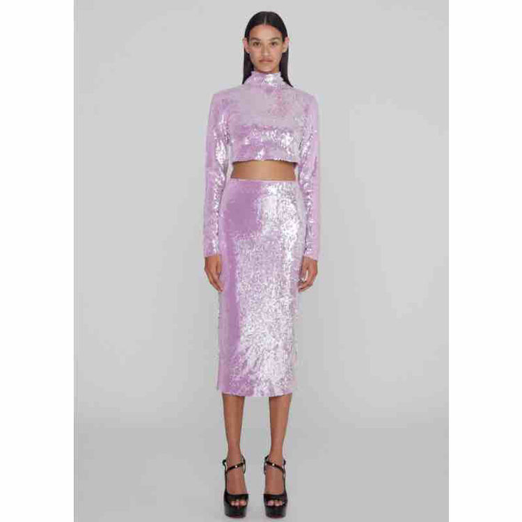 sequin pencil skirt