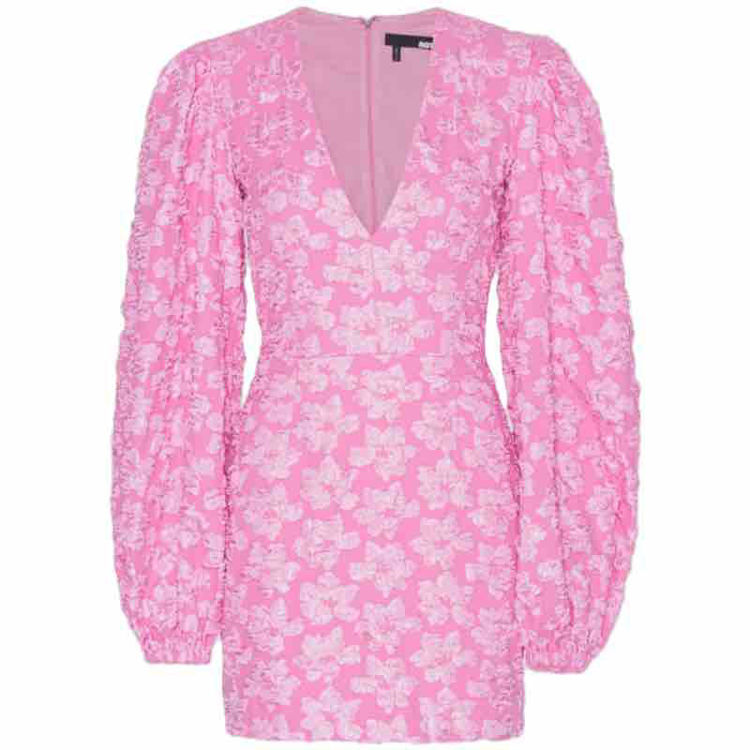 dress flower jacquard