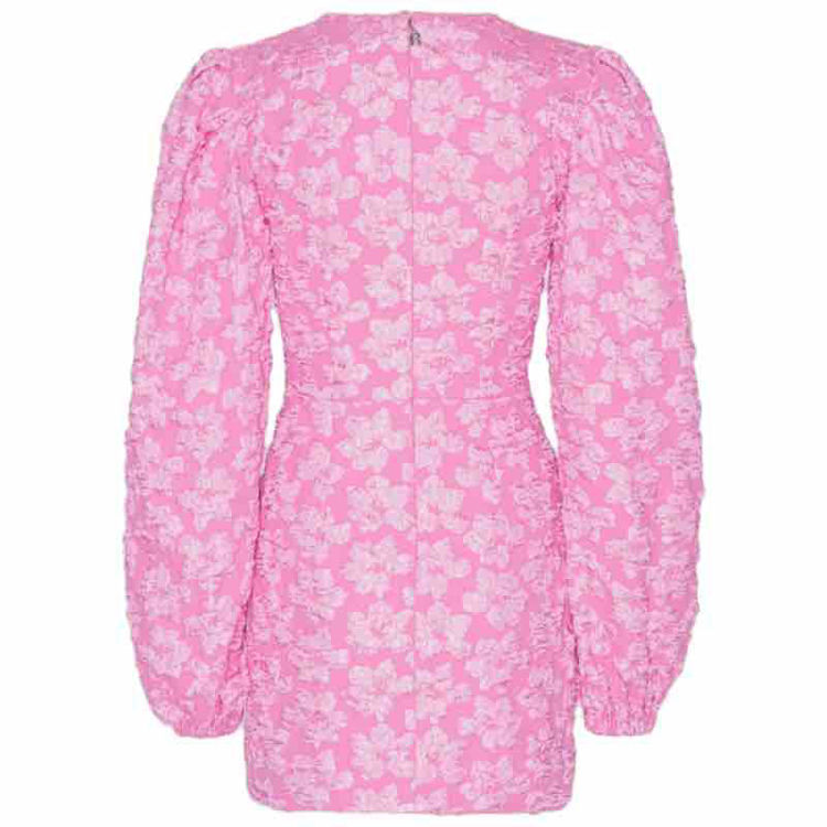 dress flower jacquard