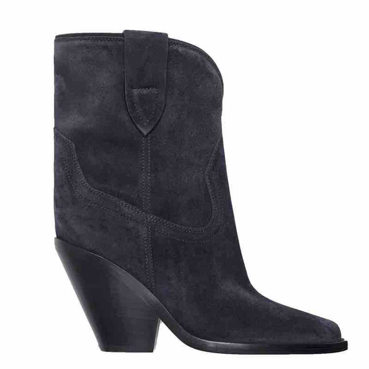 Isabel Leyane suede cowboy