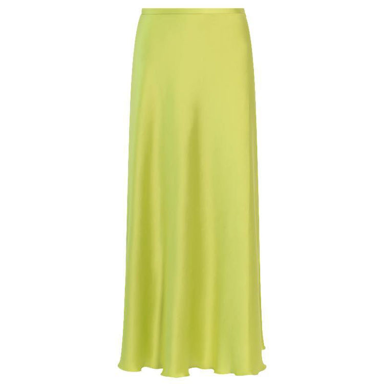satin maxi skirt