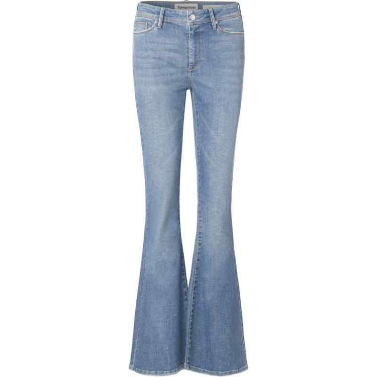 albert flare jeans high waist