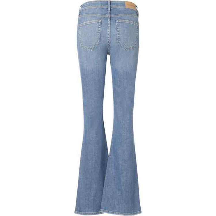 albert flare jeans high waist