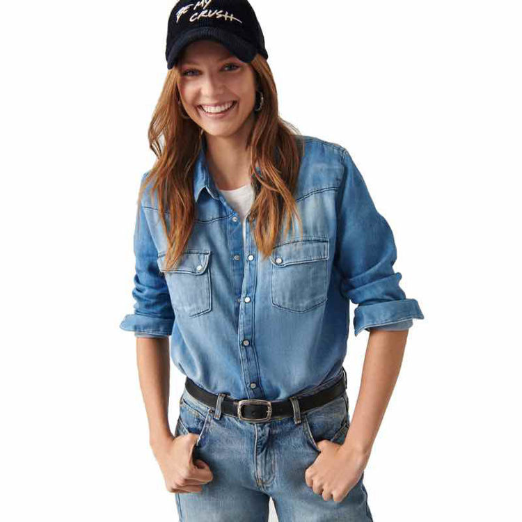 denim skjorte