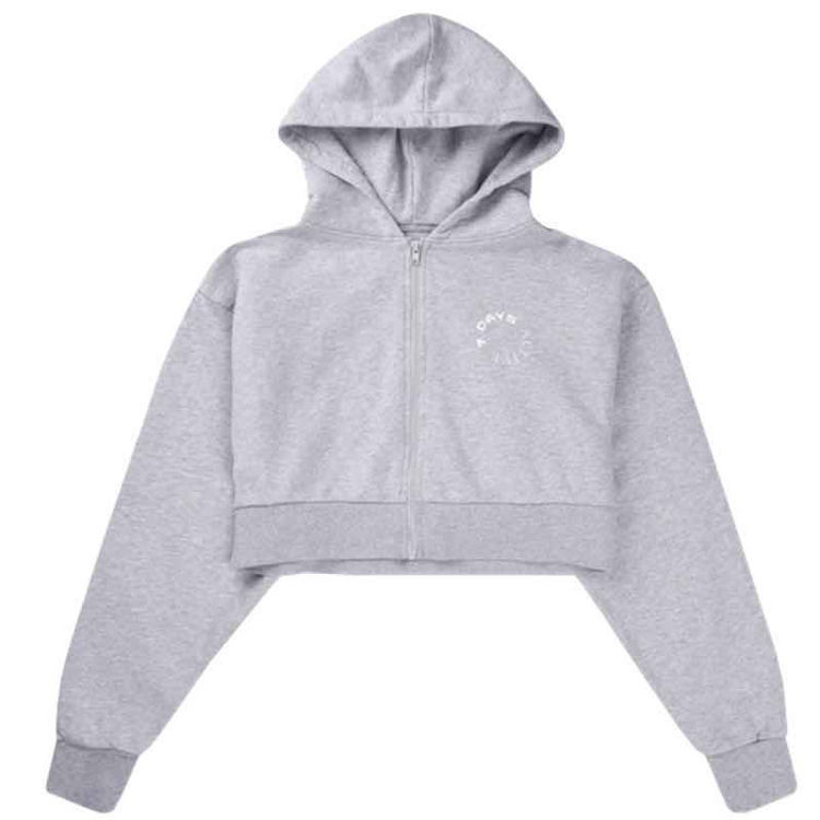 cropped hoodie organic
