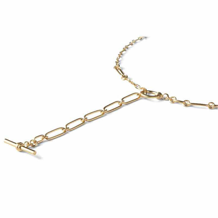 bridle necklace gold