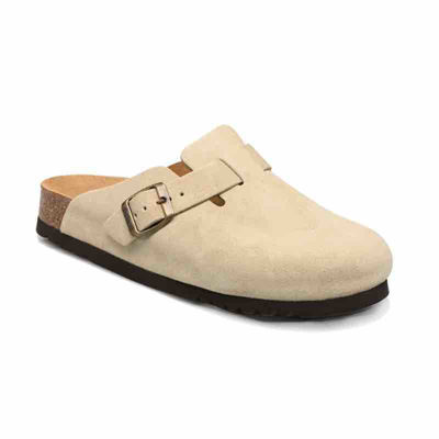 clogs suede