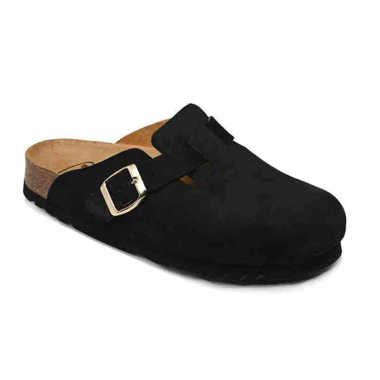 clogs suede