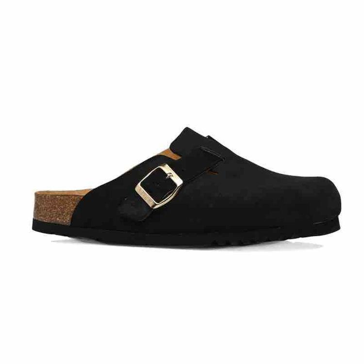 clogs suede