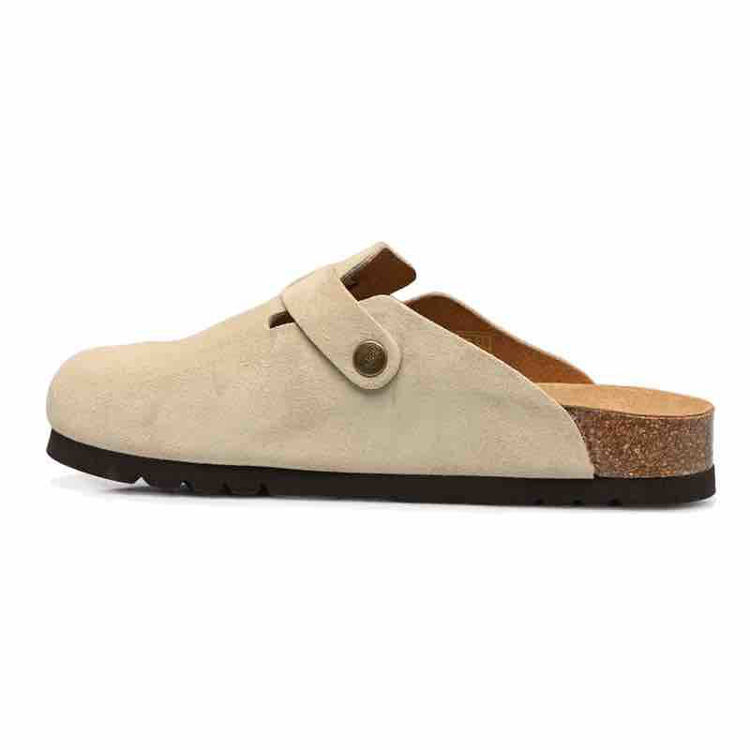 clogs suede
