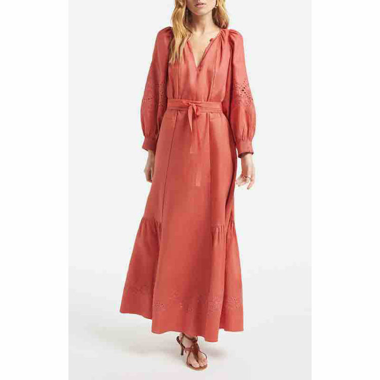 linen long dress