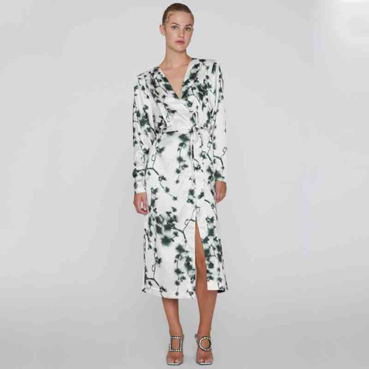 dress satin wrap