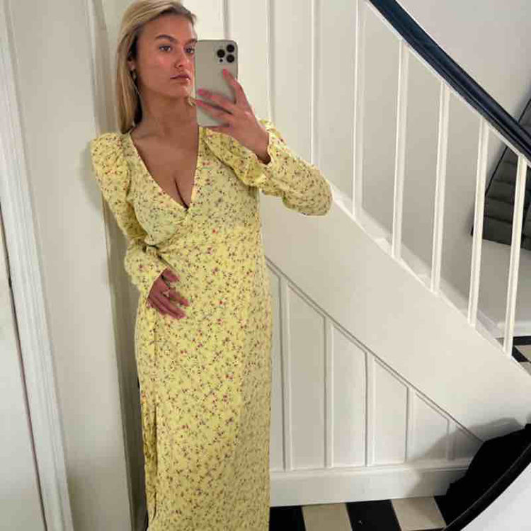 dress jacquard wrap