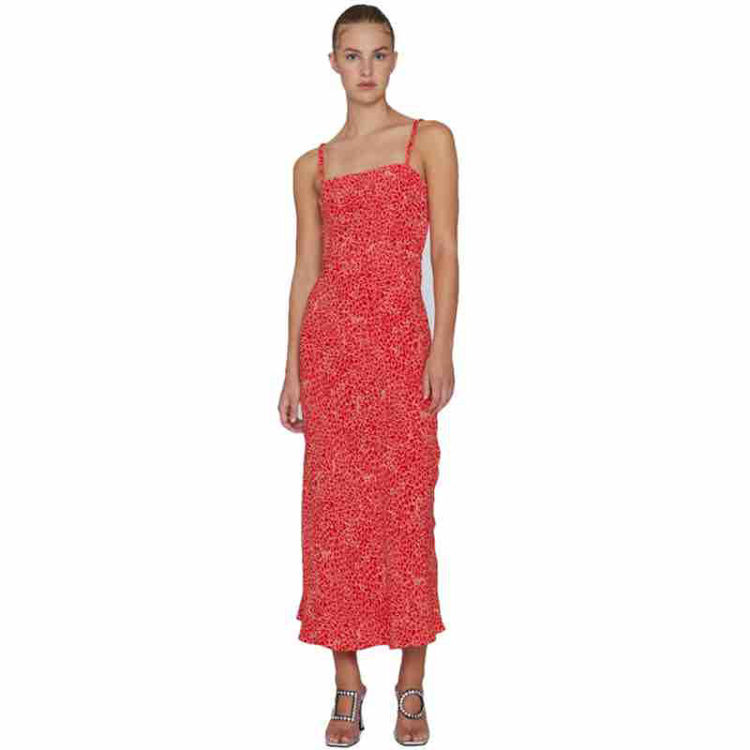 dress jacquard slip dress