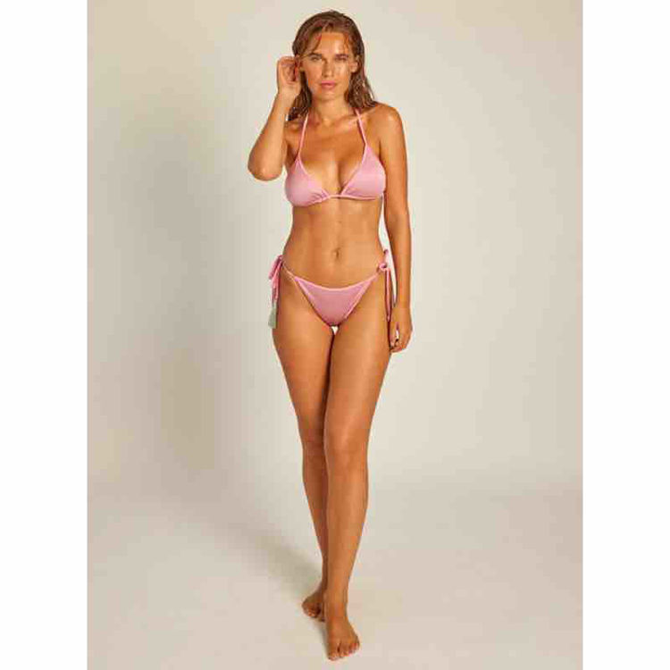 glitter triangle bikini