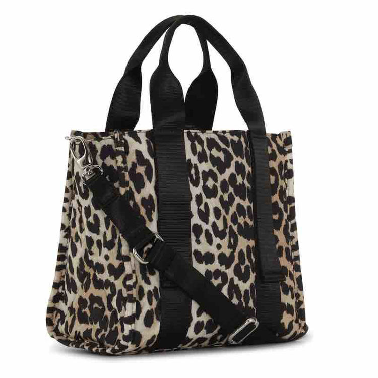 tote tech leo print