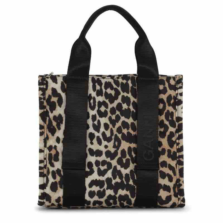 tote tech leo print