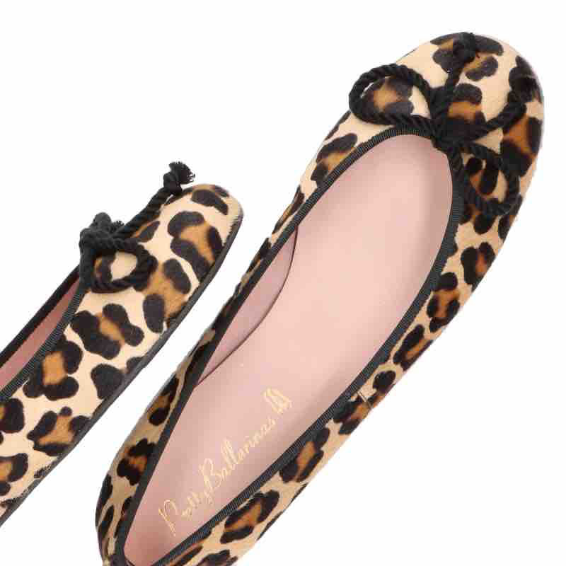 Pretty Ballerinas low cut Rosario Tarzan Arena leopard ballerina