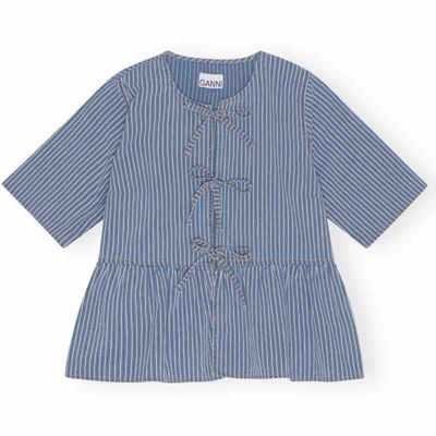 denim blouse