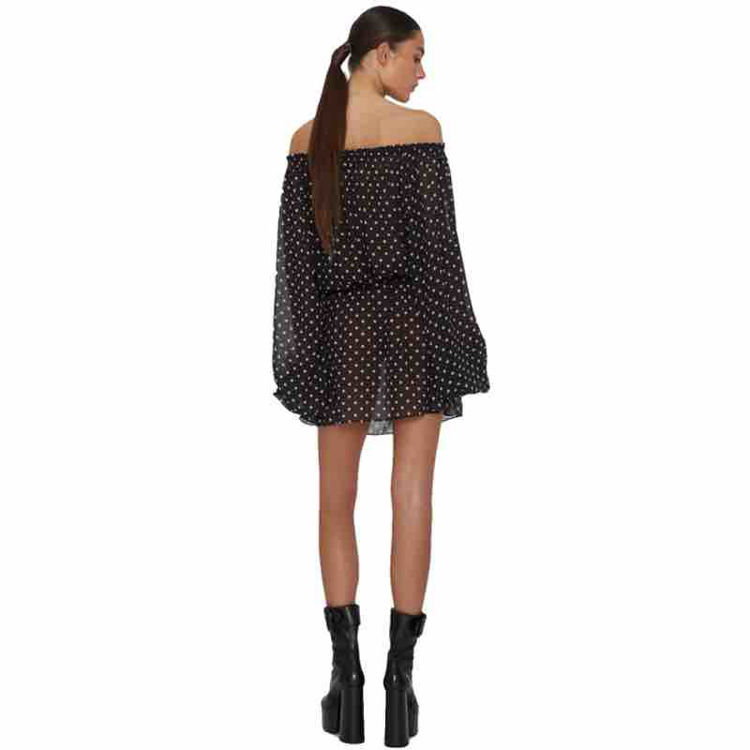 mini dress chiffon