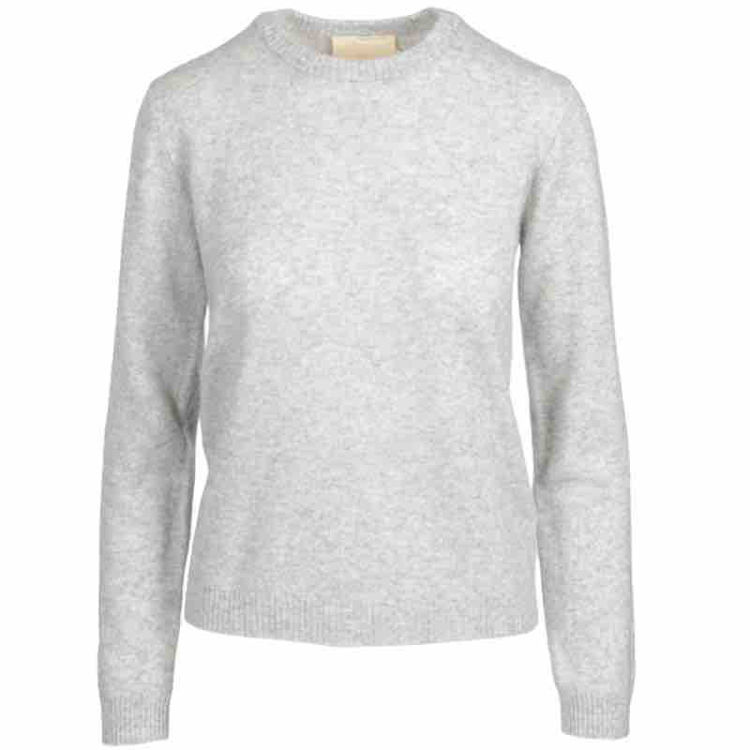 crew neck cashmere strik