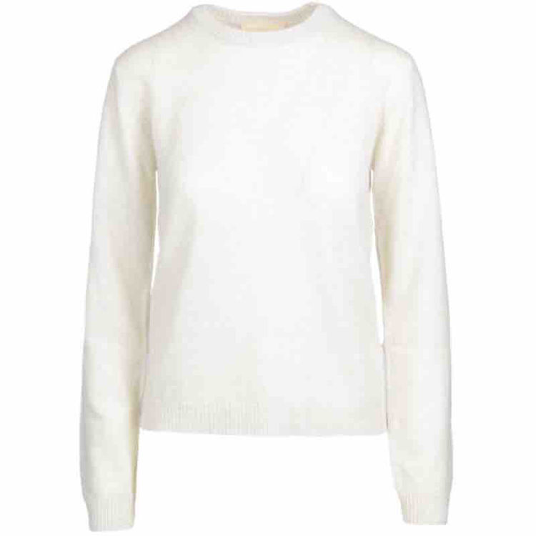 crew neck cashmere strik