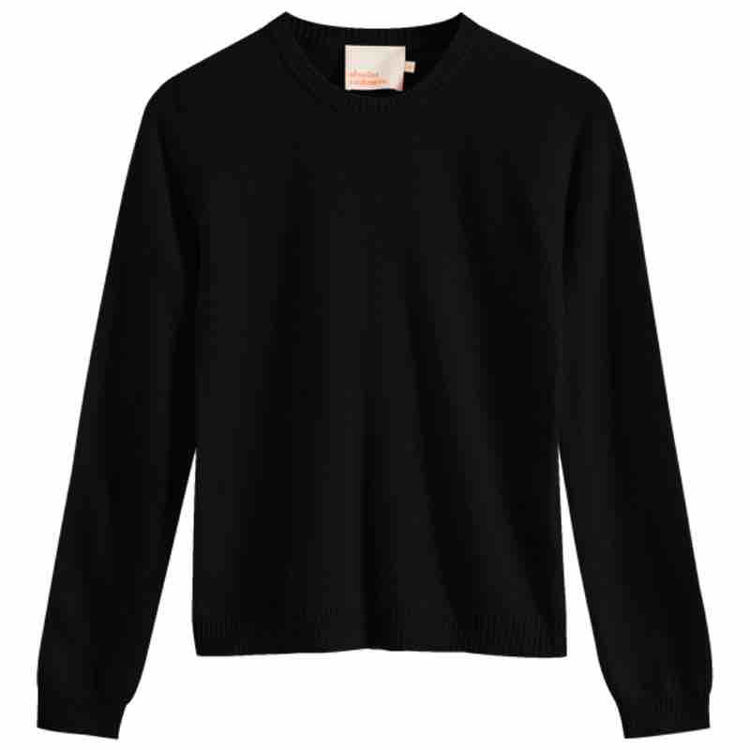 crew neck cashmere strik