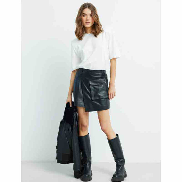 skirt leather