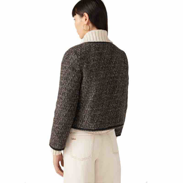 boucle kort jakke