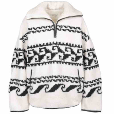 pullover strik print