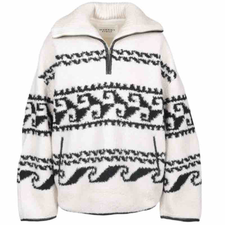 pullover strik print