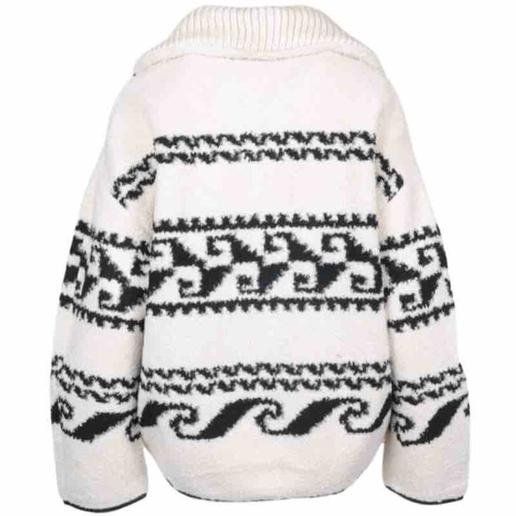 pullover strik print