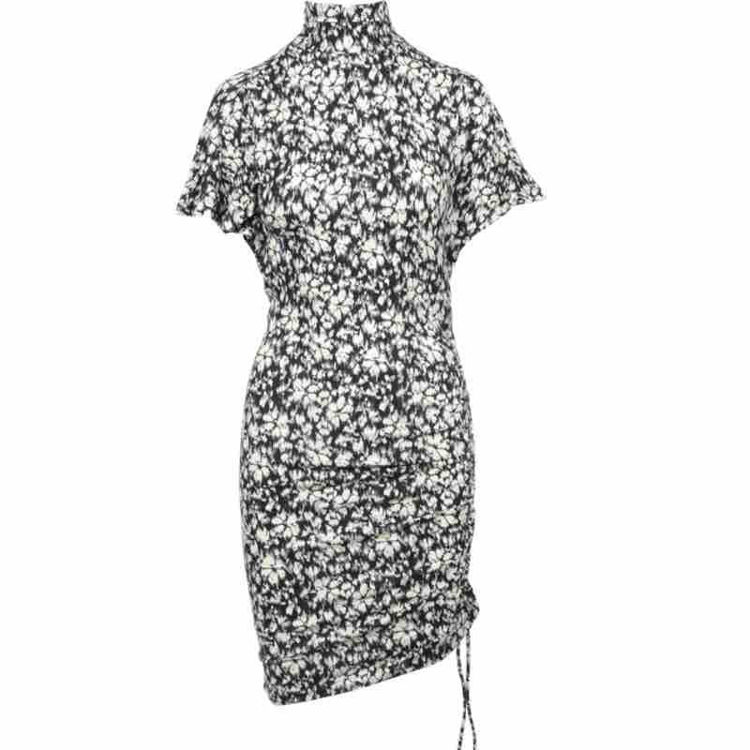 Jersey print kjole
