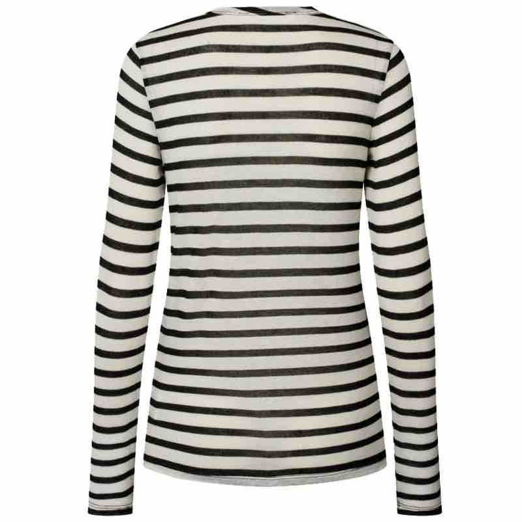 wool sailor top l/s