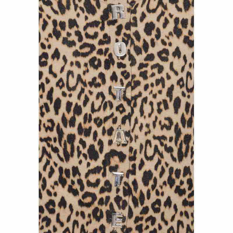 cardigan i leo print