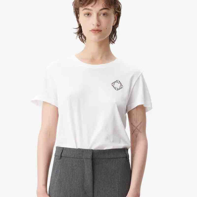 t-shirt med logo