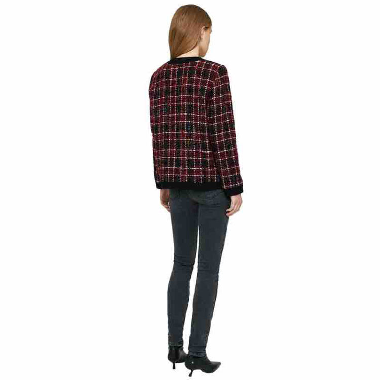 lydia jacket cherry plaid