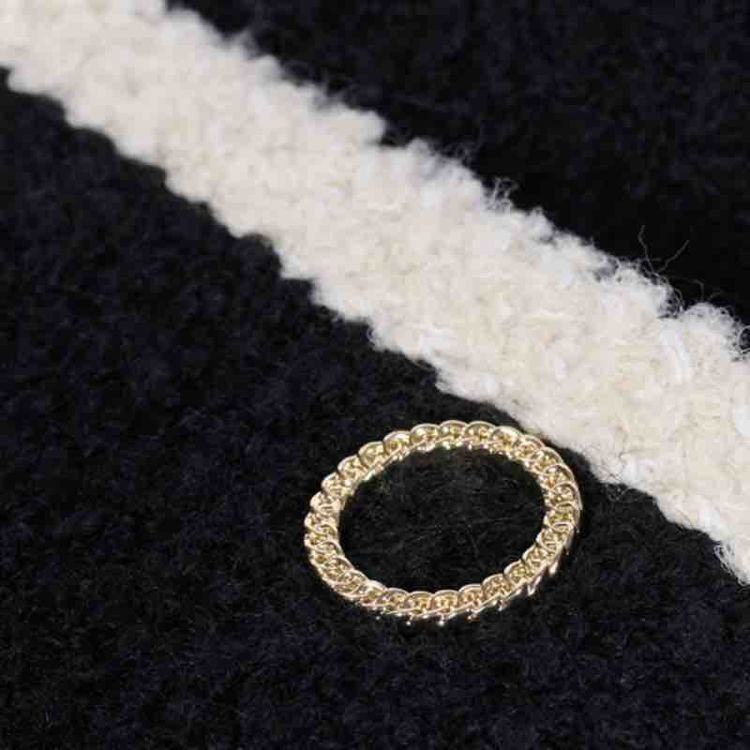 jakke med boucle trim