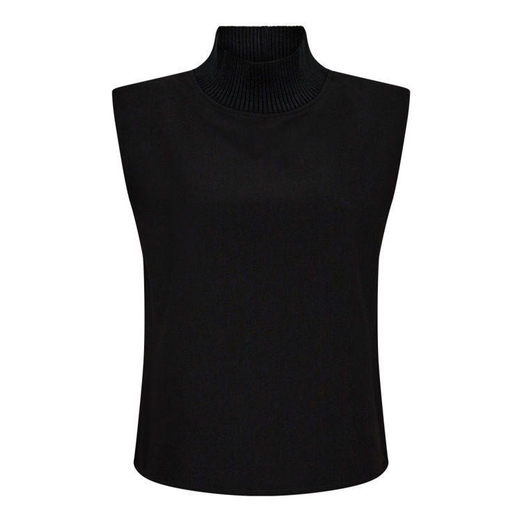 turtleneck rib top