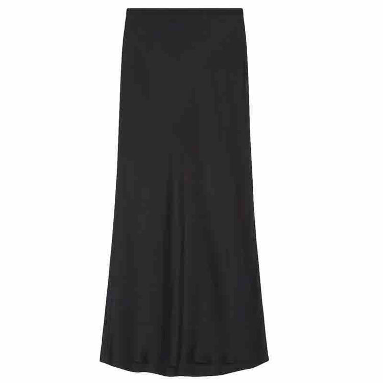 Bar silk skirt